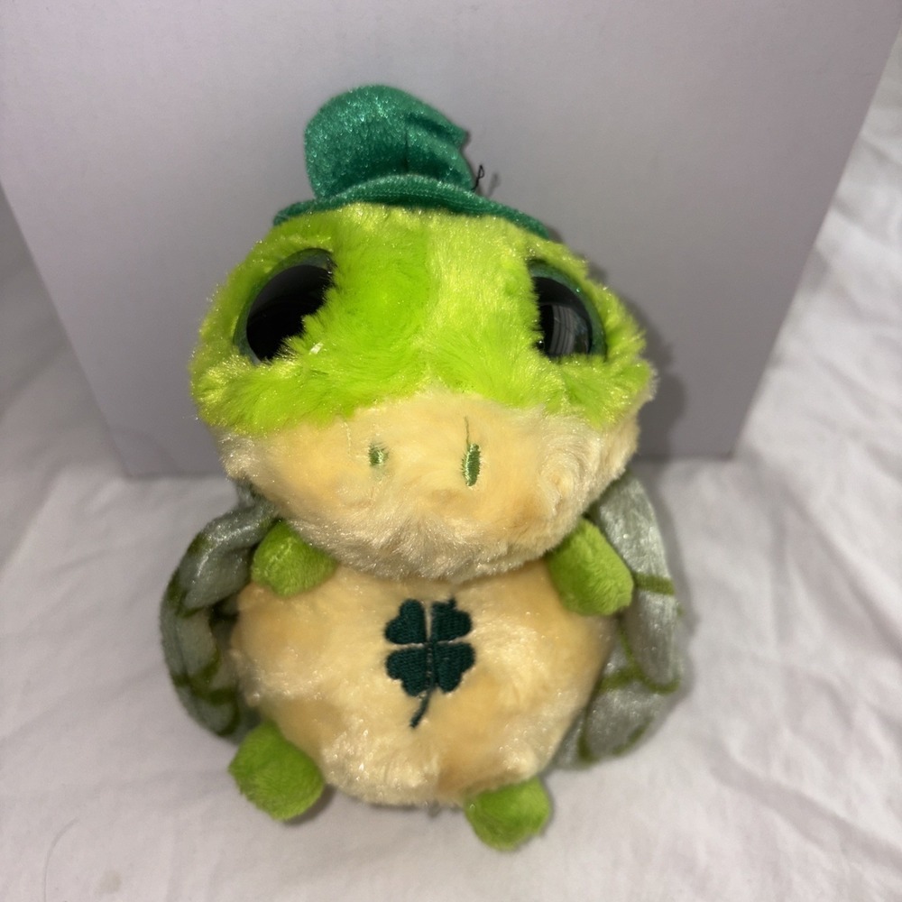 Aurora YooHoo & Friends St. Patrick's Day Turtle Plush 7" NEW